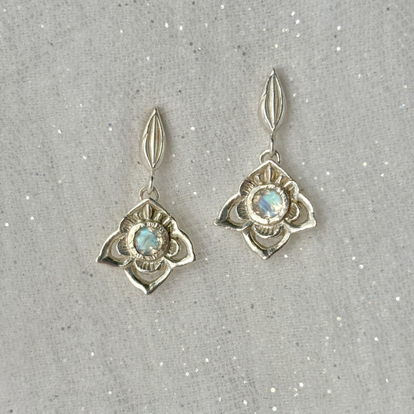 Myth and Stone Anika Moonstone earrings