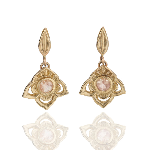 Myth and Stone Anika sunstone earrings