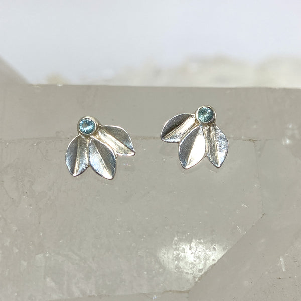 Myth and Stone Trilogy tourmaline studs