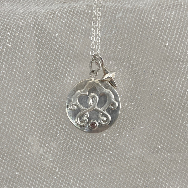 Myth and Stone Mythic medallion with North Star charm