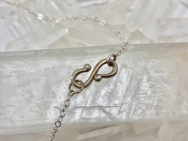 Myth and Stone Hand Carved S Clasp