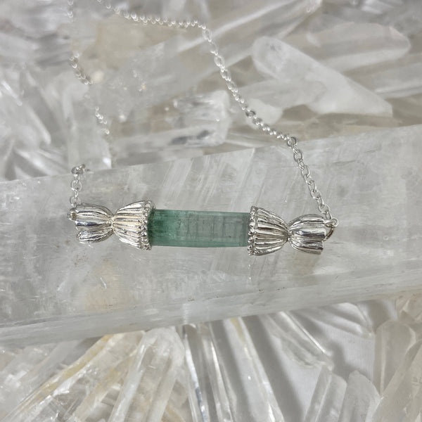 Myth and Stone Blue Tourmaline Hard Candy necklace