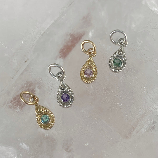 Myth and Stone Enchanted Teardrop charms