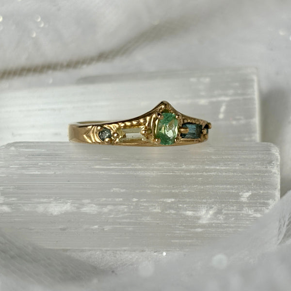 Myth and Stone Gate of Harmony ring side view