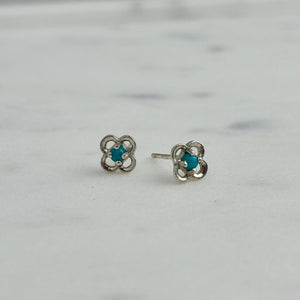 Myth and Stone Quatro turquoise studs