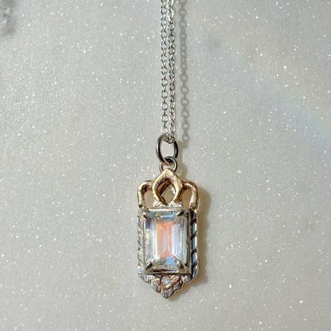 Myth and Stone Temple of Dreams moonstone pendant