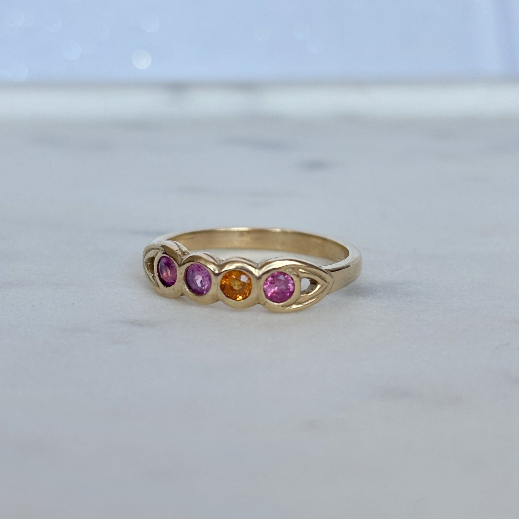Myth and Stone Pattern Breaker sapphire ring