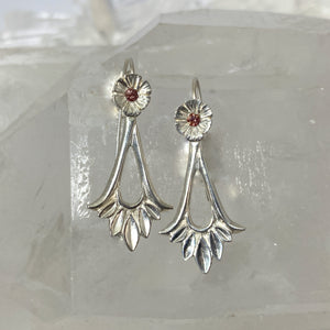 Myth and Stone Myriam's Garden sapphire earrings