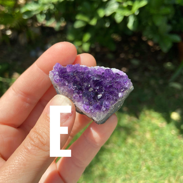 Amethyst Clusters small "E"