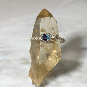 Myth and Stone Tropical spirit tourmaline ring front view